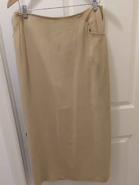 Jones New York Dresses & Skirts - Jones New York Beige Straight Long Skirt